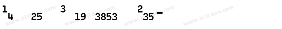 NumbersClaimcheck Me字体转换